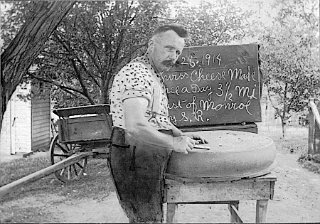 Simon Roethlisberger in 1914.  He was a cheesemaker in many area factories